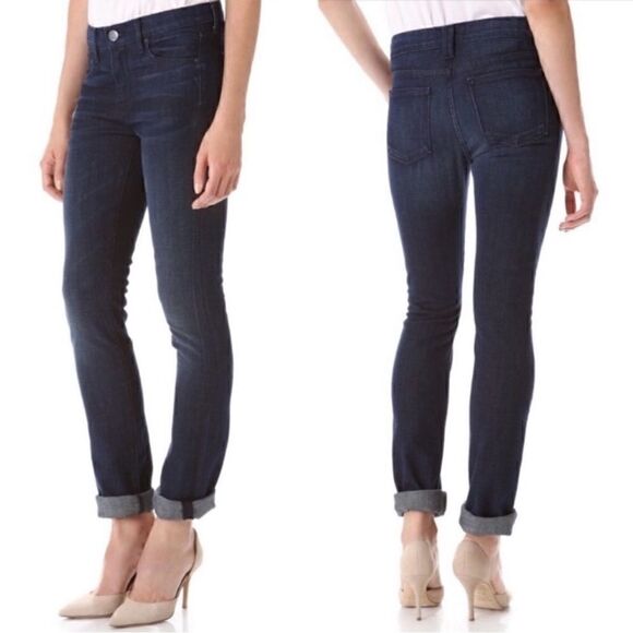 NWT Vince Cameron Cigarette Jeans in Vintage Crease Wash Size 30